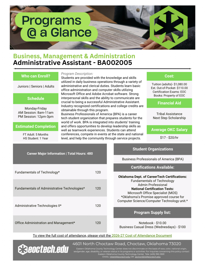 Administrative Assistant