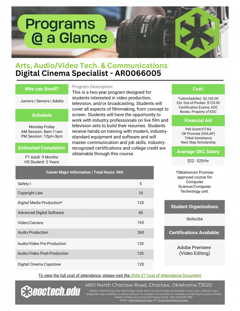 Cinema Specialist