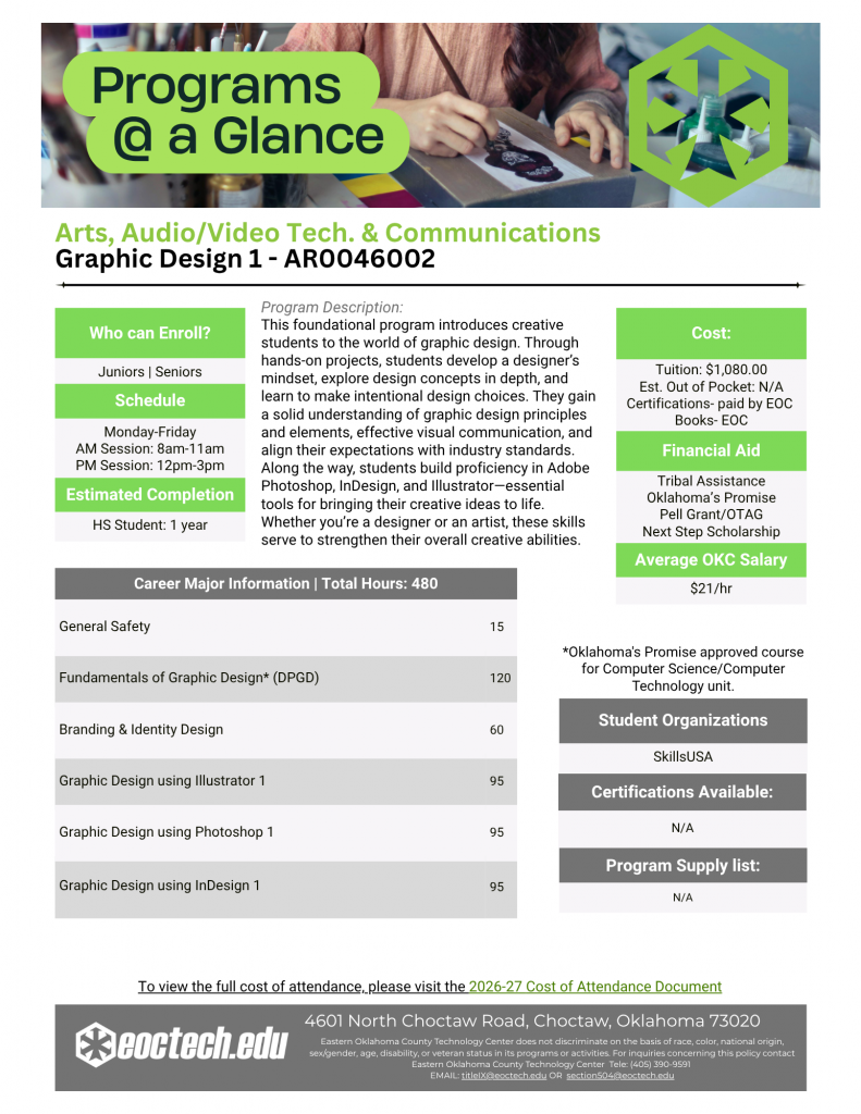 Graphic Design I
