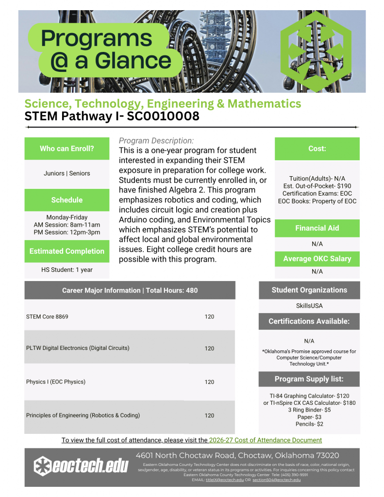 STEM Pathway I