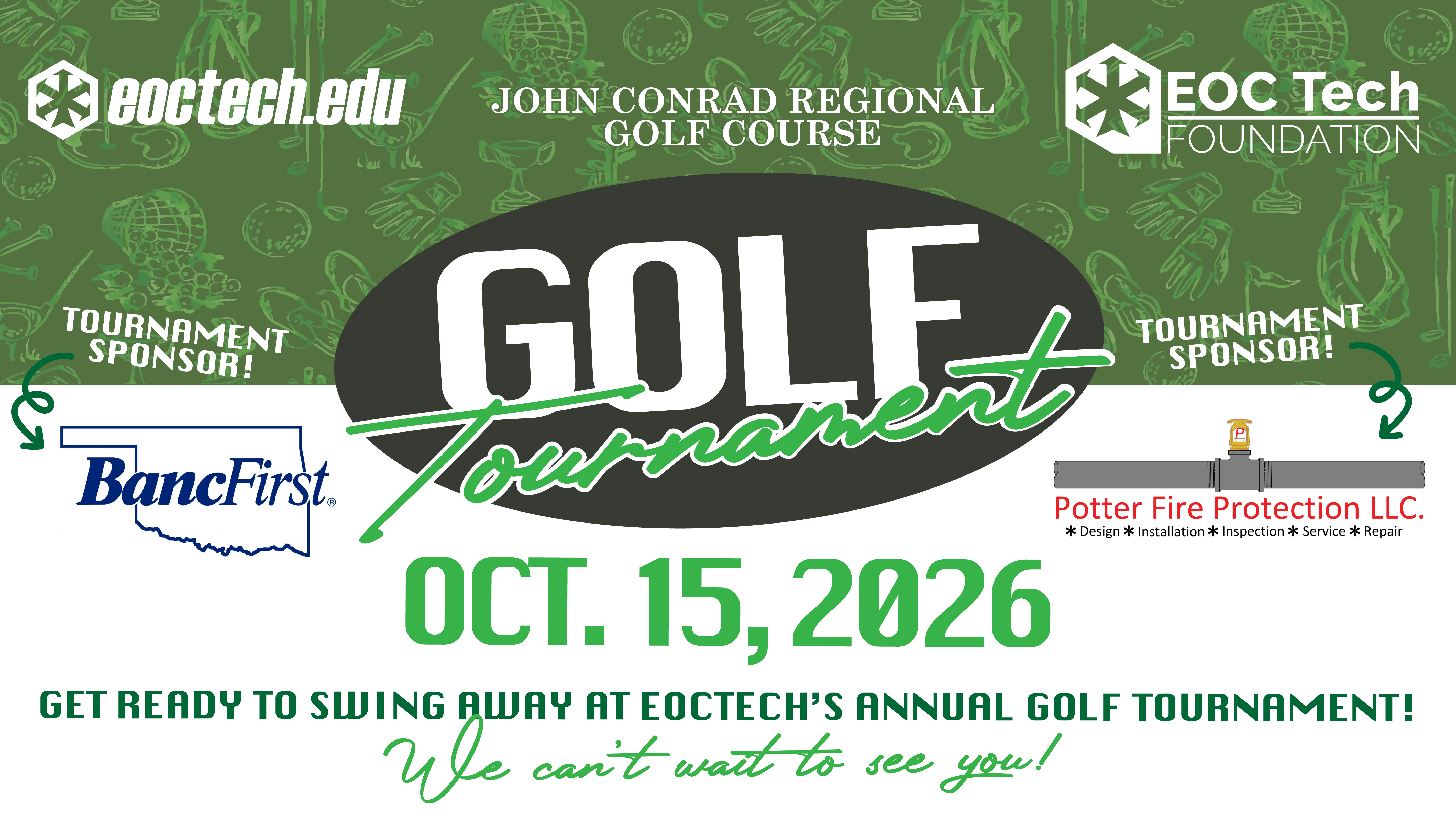 Annual Golf Tournament 2025 Banner